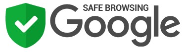 Selo Google Safe Browsing — site verificado como seguro